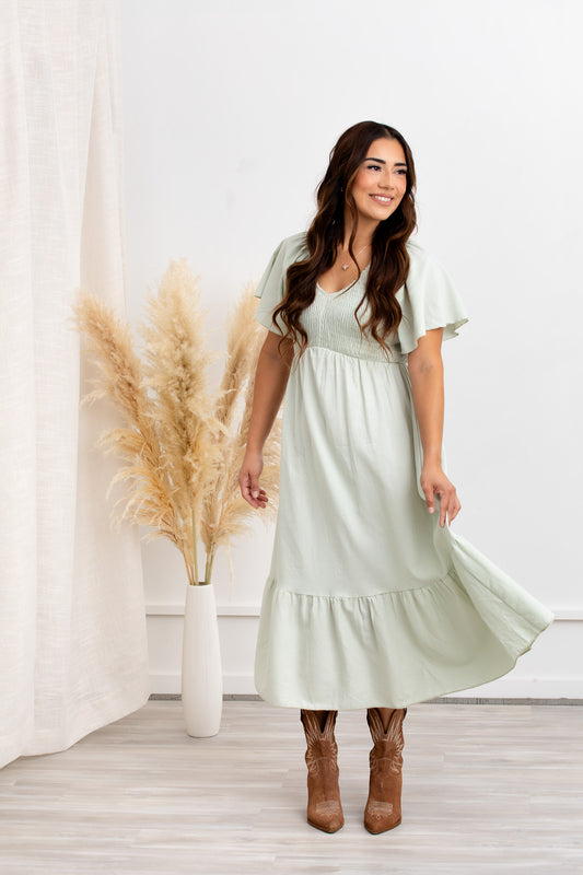 Laurel Jacquard Cotton Dress