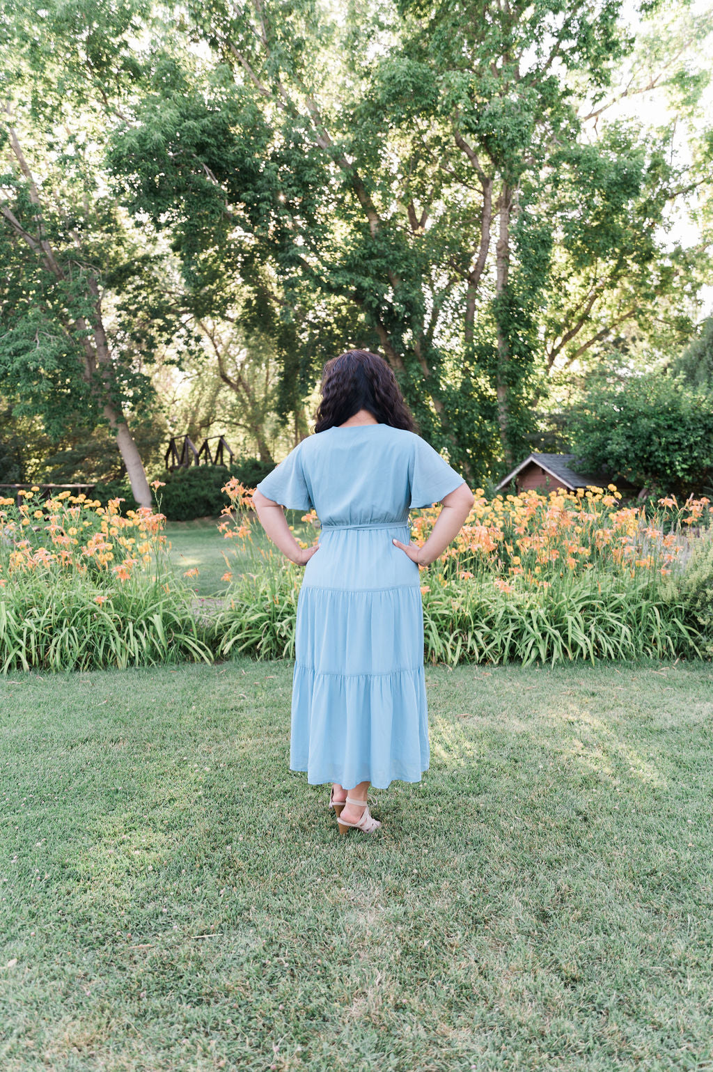 Amber Midi Solid Dress