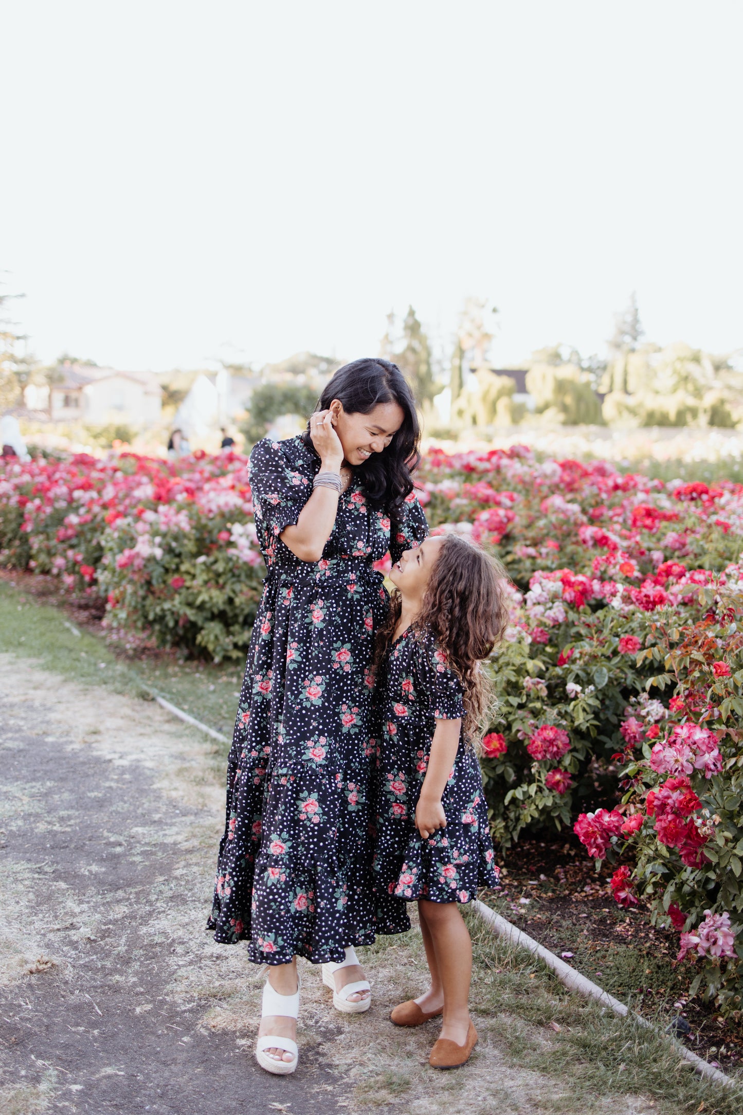 Sienna Black Floral Maxi Dress