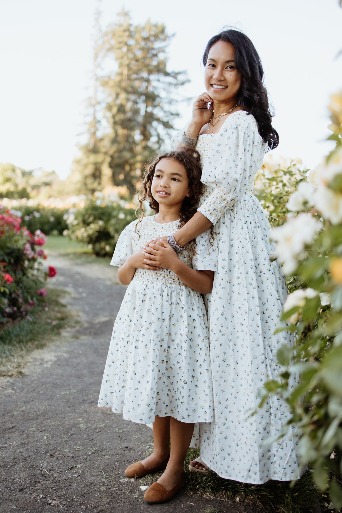 Sofia Girl Embroidered Floral Dress