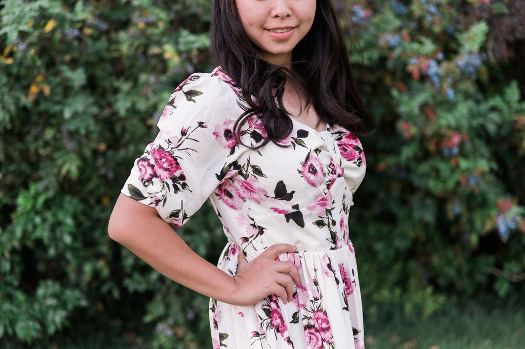 Catalina Floral Midi Dress