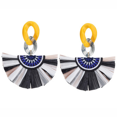 COLORFUL TASSEL EARRINGS