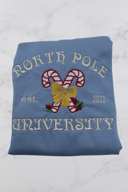 North Pole University Christmas Sweatshirt
