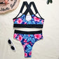 Women Floral 2- Piece Bikini Swimsuit