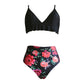 FLORAL WOMEN RUFFLE BIKINI