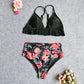 FLORAL WOMEN RUFFLE BIKINI