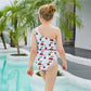 Girl Cherry One Piece Swimsuit