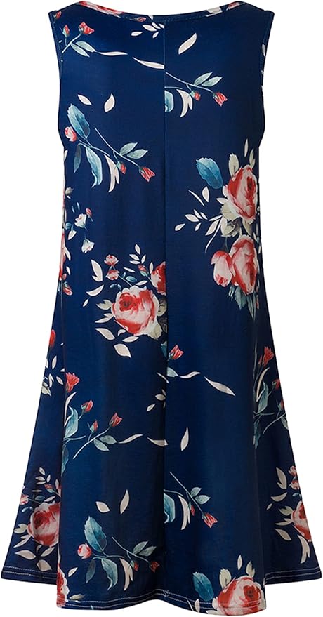 Lina Sleeveless Floral Women Mini Dress