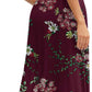 Sleeveless Women Floral Maxi Dress