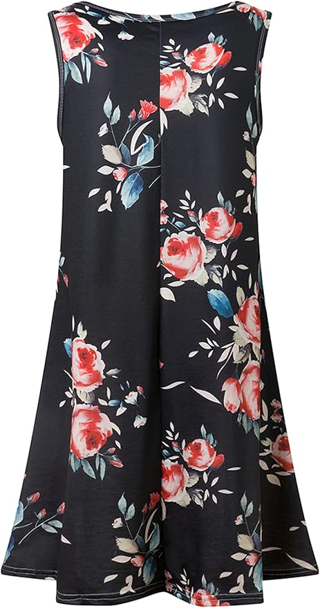 Lina Sleeveless Floral Women Mini Dress