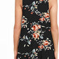 Lina Sleeveless Floral Women Mini Dress