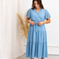 Amber Midi Solid Dress