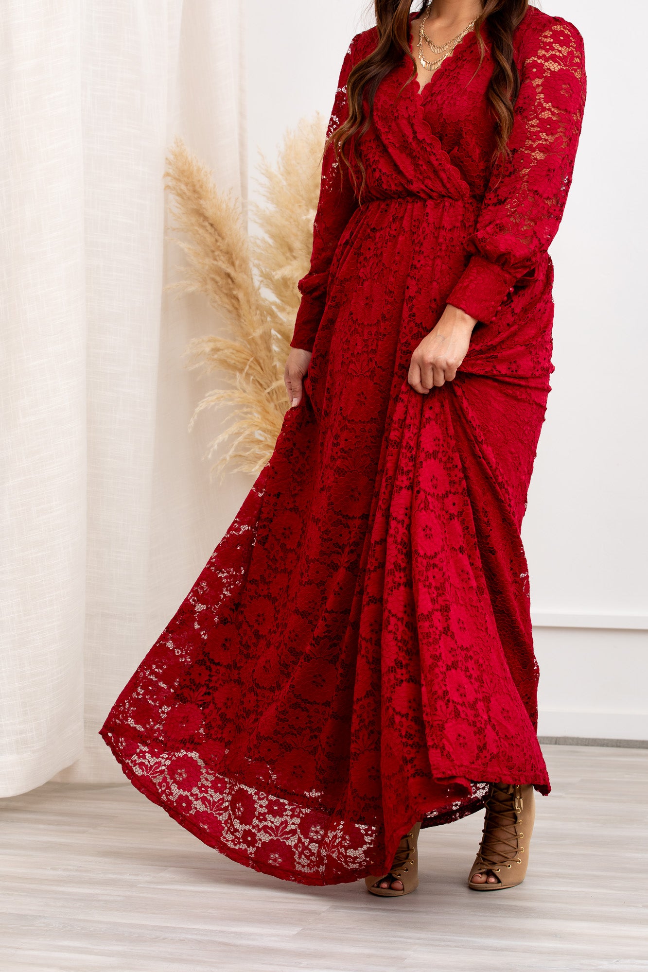 drawstring lace maxi dress Charlotte White Lace Maxi Dress Ready to Ship