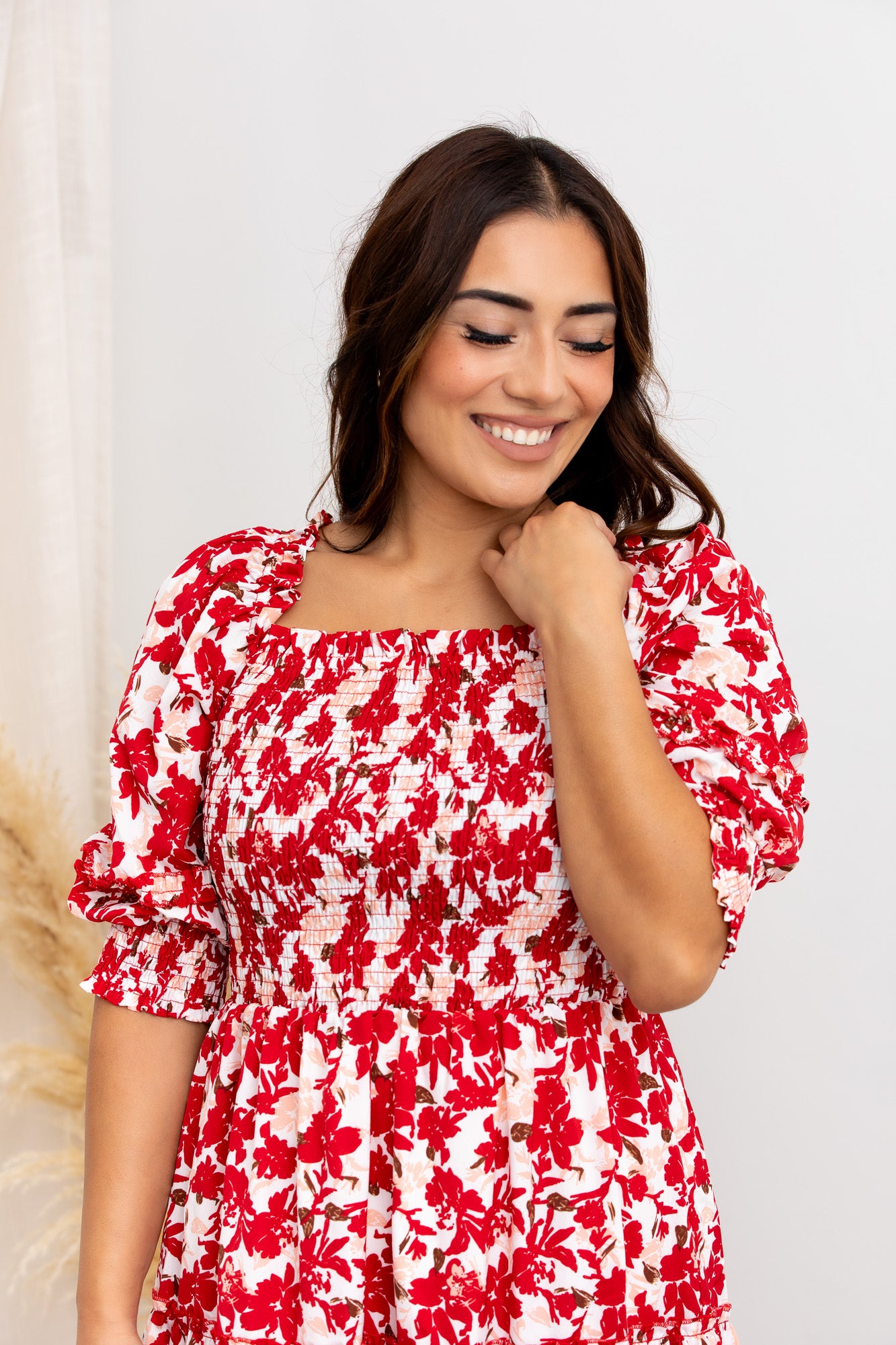 Elaine Floral Mini Dress