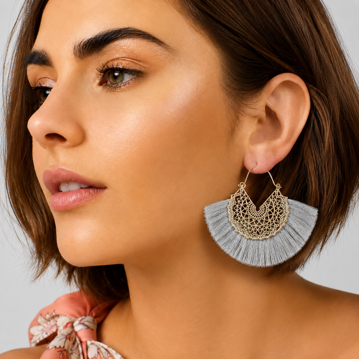 TASSEL DROP EARRINGS