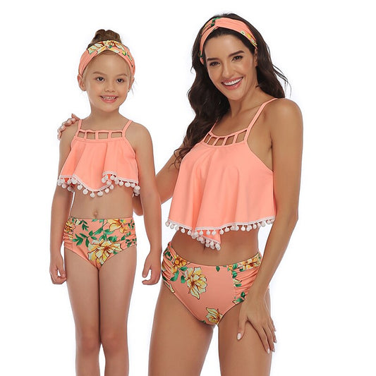 Mommy and Me 2 Piece Bikini Swimsuit