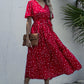 Milan Floral Belted Dress