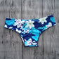 Floral Navy 2 Piece Women Swimsuit Bikini