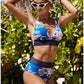 Women Floral 2 Piece Swimsuits