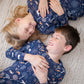 Kids Pajama Set in Woodland Night