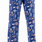 Back view of mens pajama set showing relaxed fit and soft modal fabric