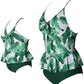 Mommy and Me One Piece Green Swimsuit