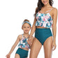 Mommy & Me Matching Floral 2 Piece Bikini Swimsuit