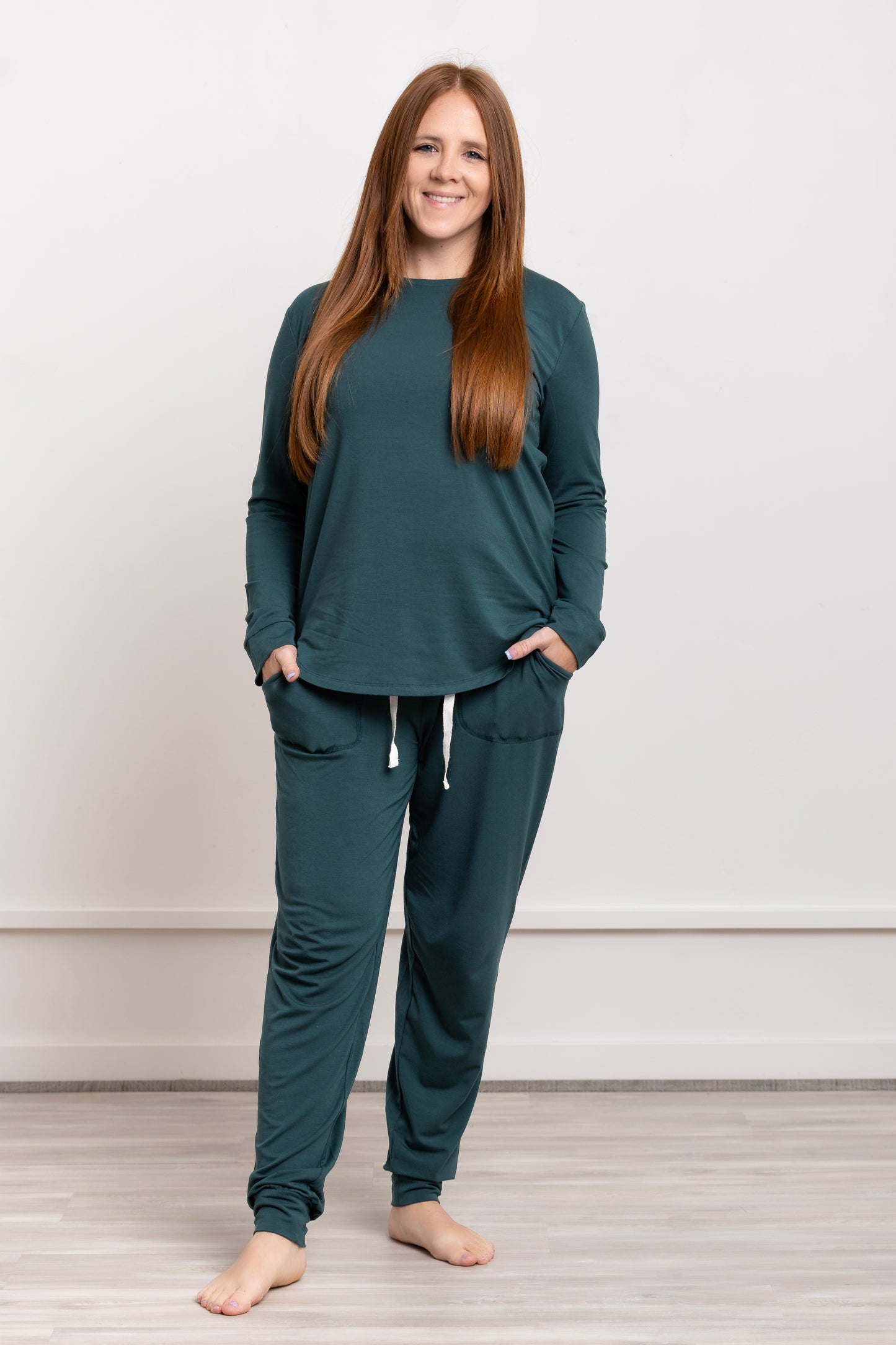 Pajama Set Long Sleeve | Red