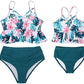 Mommy & Me Matching Floral 2 Piece Bikini Swimsuit