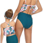 Mommy & Me Matching Floral 2 Piece Bikini Swimsuit