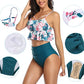 Mommy & Me Matching Floral 2 Piece Bikini Swimsuit