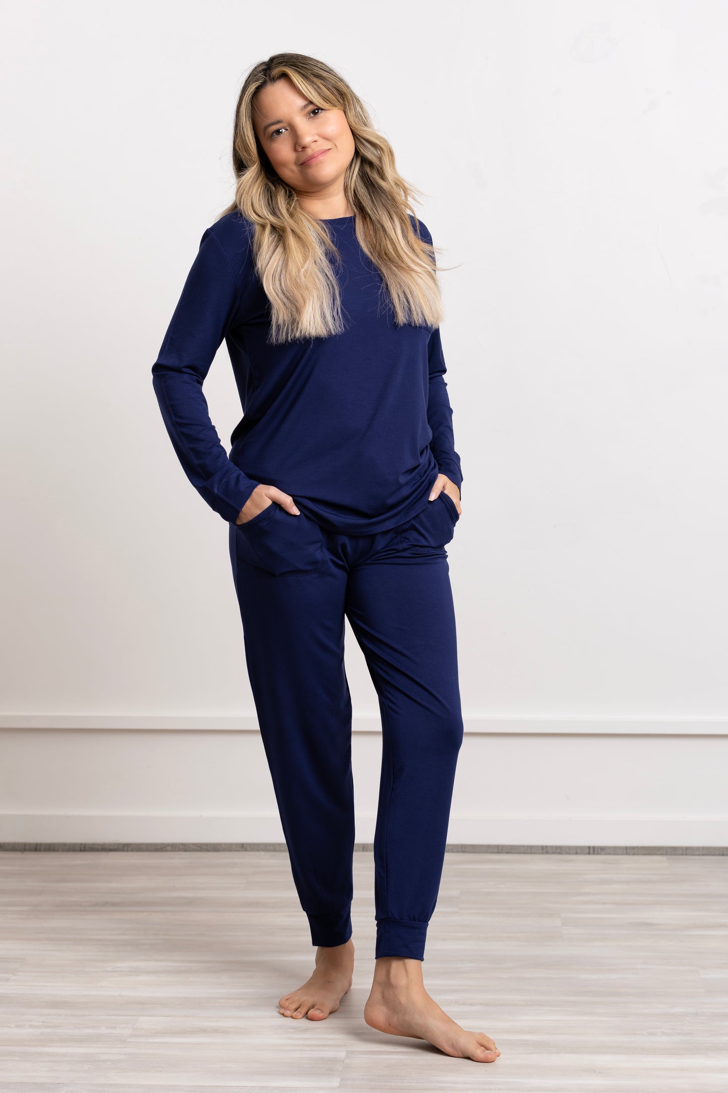 Women Jogger Pajama Set Evergreen