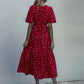 Milan Floral Belted Dress