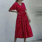 Milan Floral Belted Dress