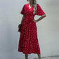Milan Floral Belted Dress
