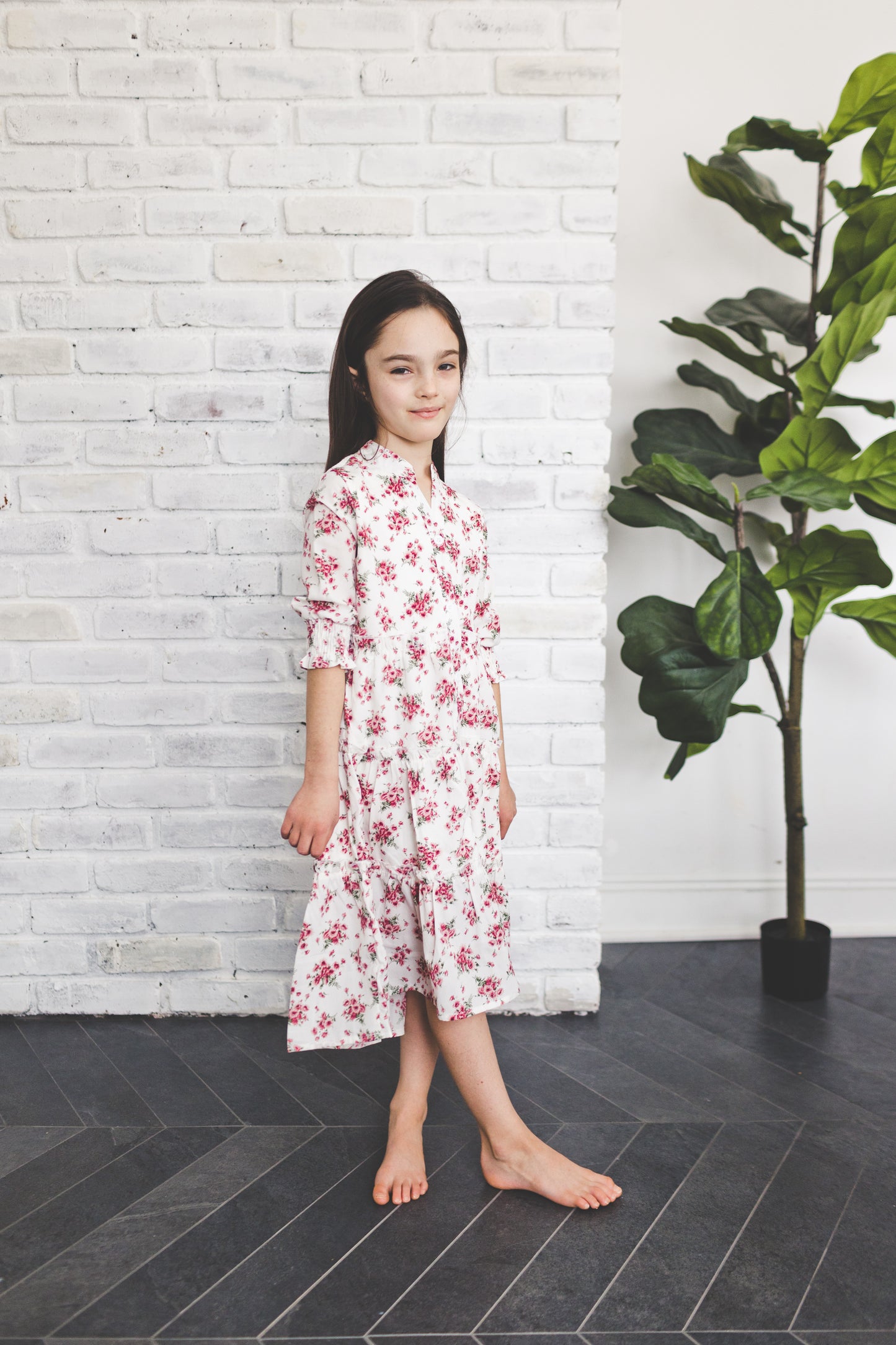 Juliette Girl Floral Dress