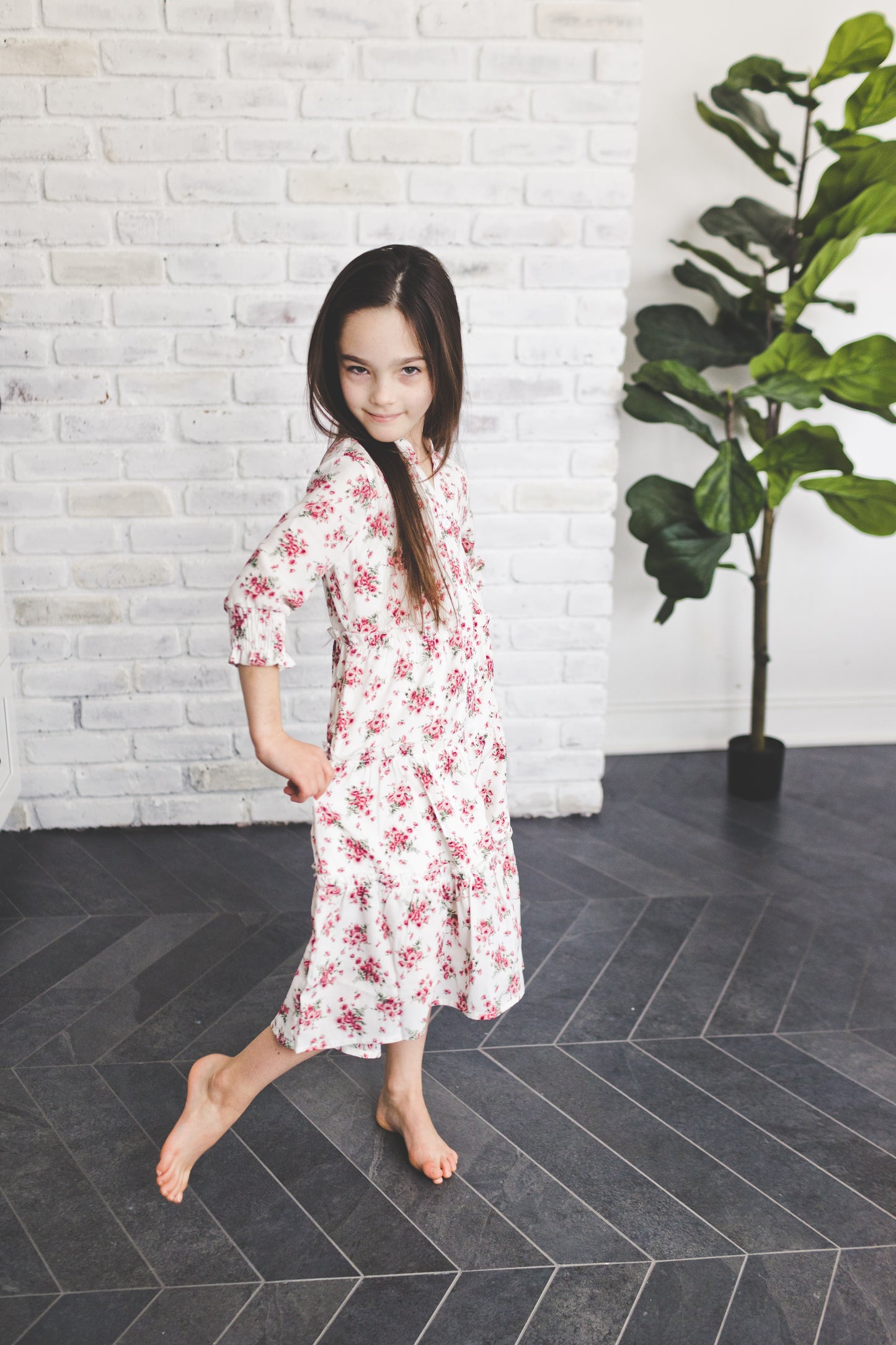 Juliette Girl Floral Dress