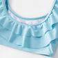 HIGH WAIST LIGHT BLUE BIKINI