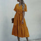 Milan Floral Belted Dress