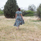 Mira Smoked Floral Midi Dress