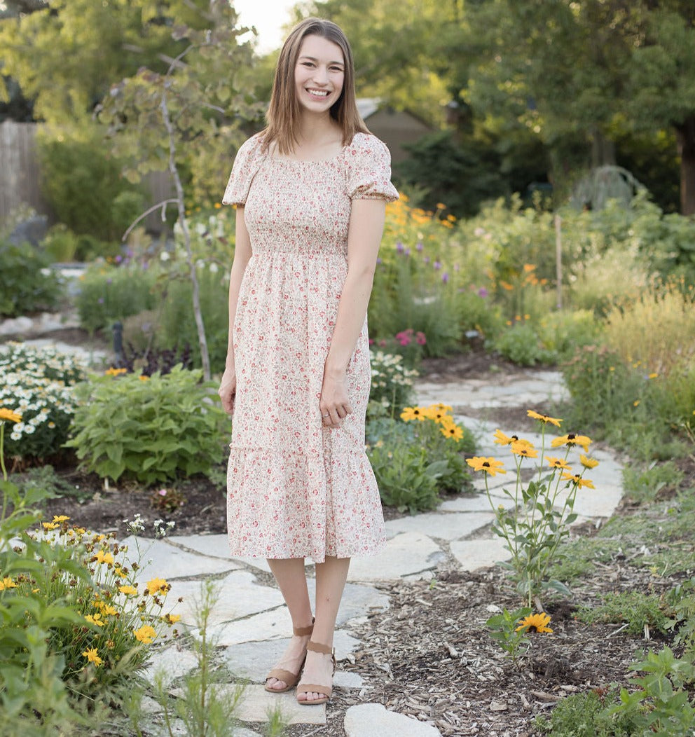 Alice Floral Midi Dress