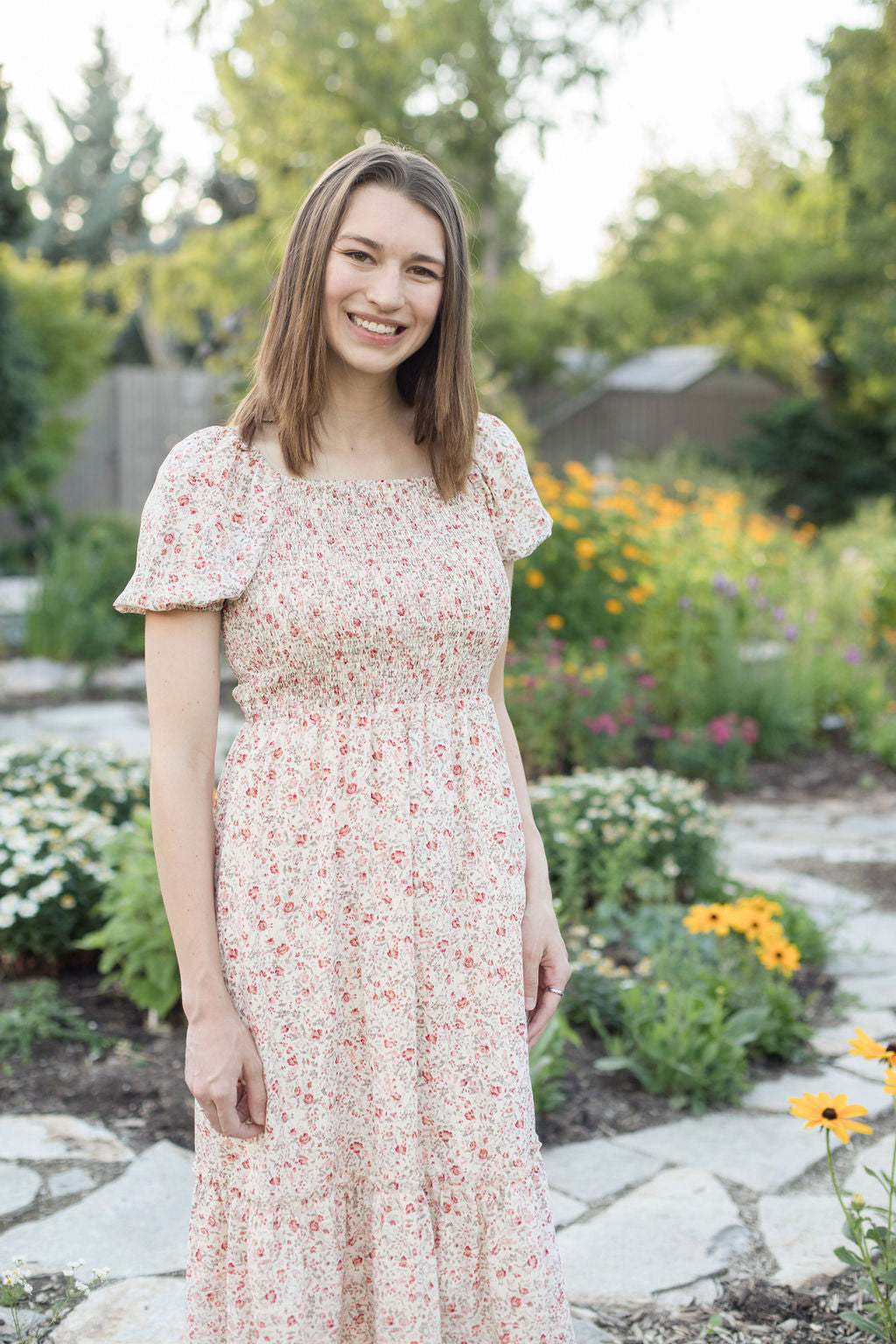 Alice Floral Midi Dress