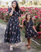 Sienna Black Floral  Maxi Dress Mommy & Me Matching Outfits (Final Sale)