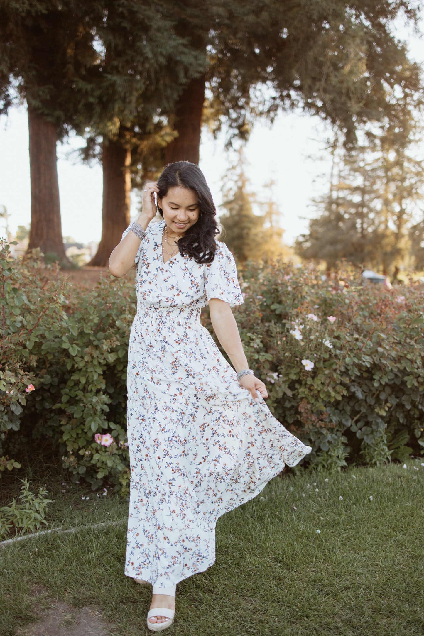 Michaela Floral Maxi Dress