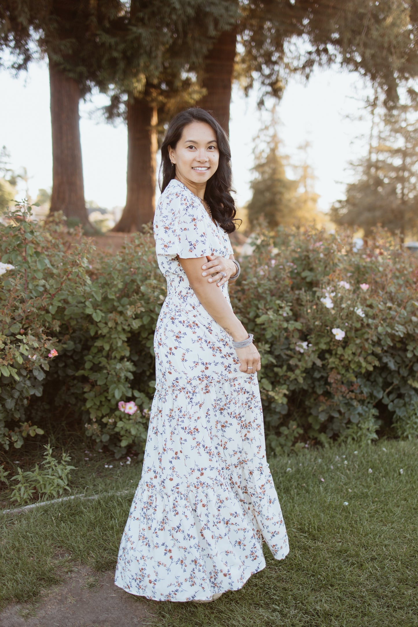 Michaela Floral Maxi Dress