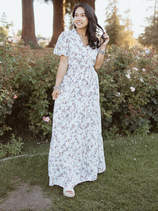 Michaela Floral Maxi Dress