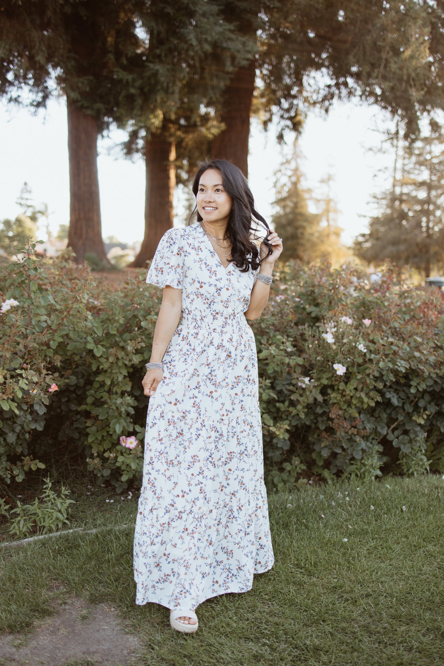 Michaela Floral Maxi Dress