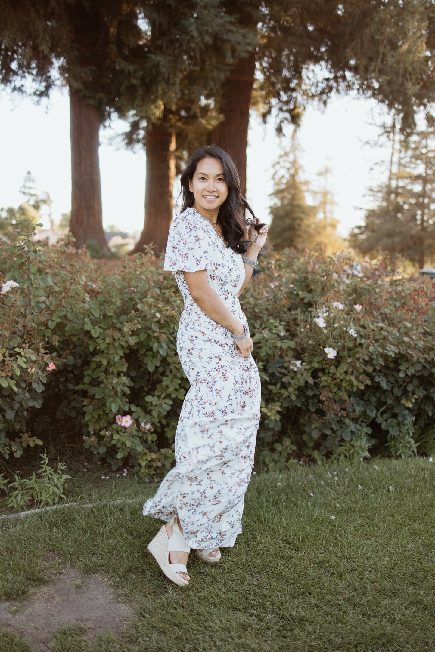 Michaela Floral Maxi Dress