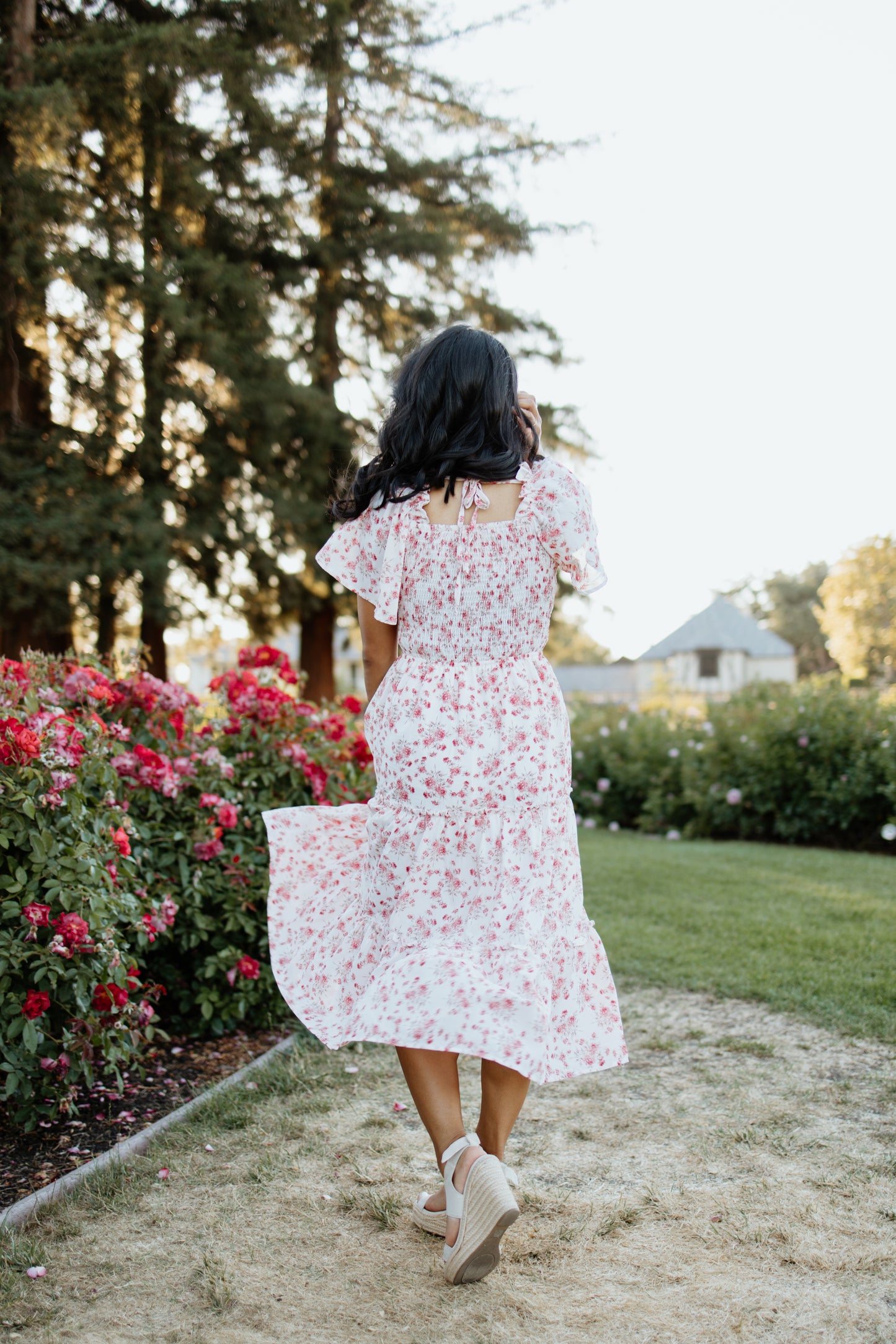 Oana Floral Midi Dress