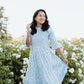Dahlia Floral Midi  Dress